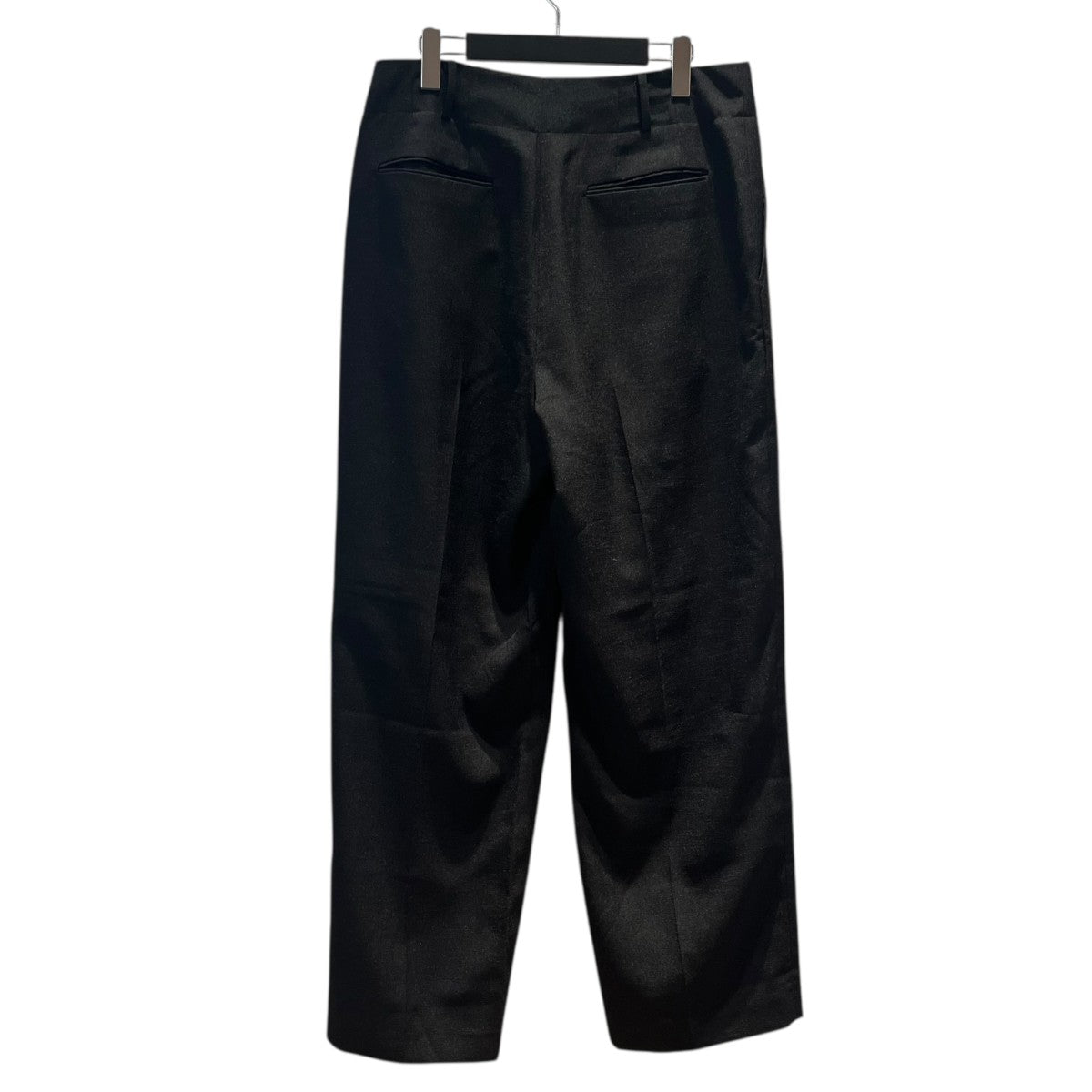 eunoia タックパンツBSD242M201-0020 tapered trouser 古着・中古-2枚目のアイテム画像