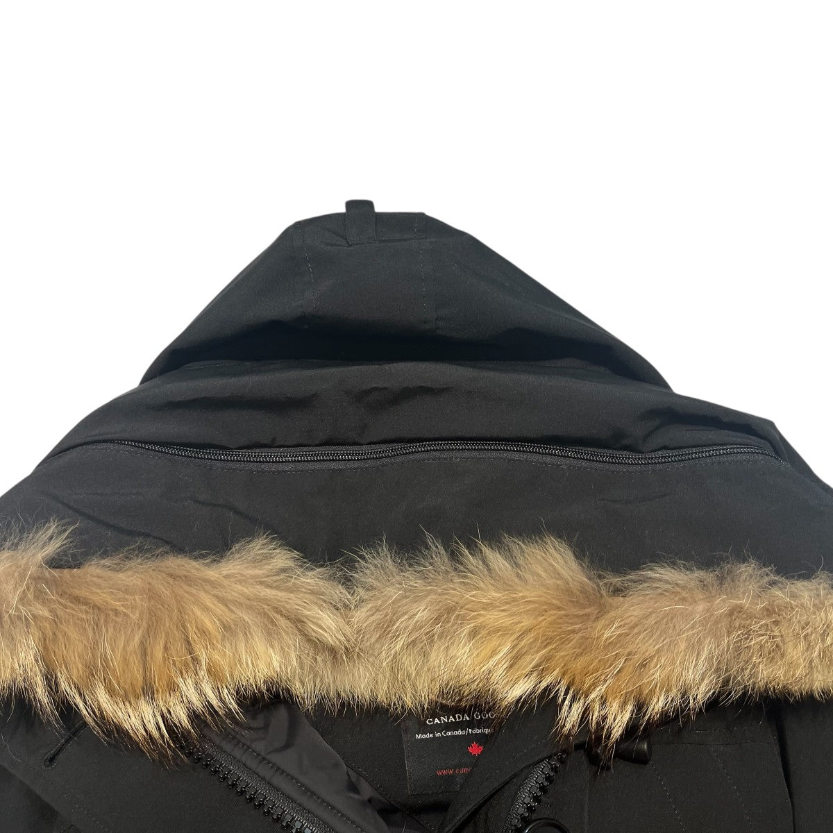 カナダグース　ダウンジャケット　XS モンテベロパーカ　2530LA ブラック カナダグース ダウンジャケット XS モンテベロパーカ 2530LA ブラック