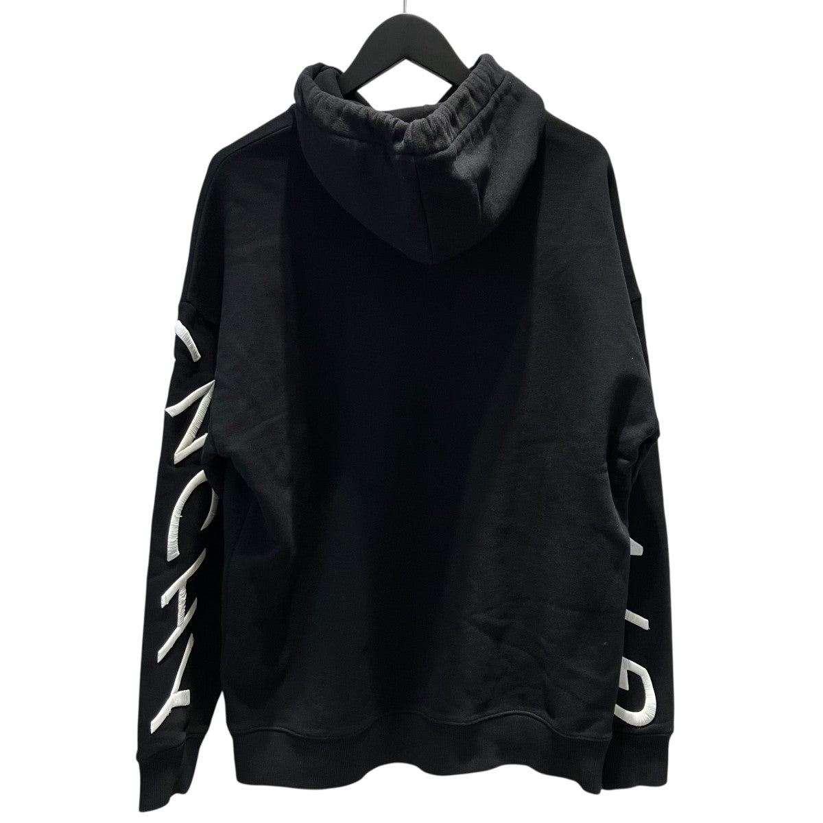 GIVENCHY(ジバンシィ) 21SSロゴ刺繍プルオーバーパーカーBMJ07G30AF