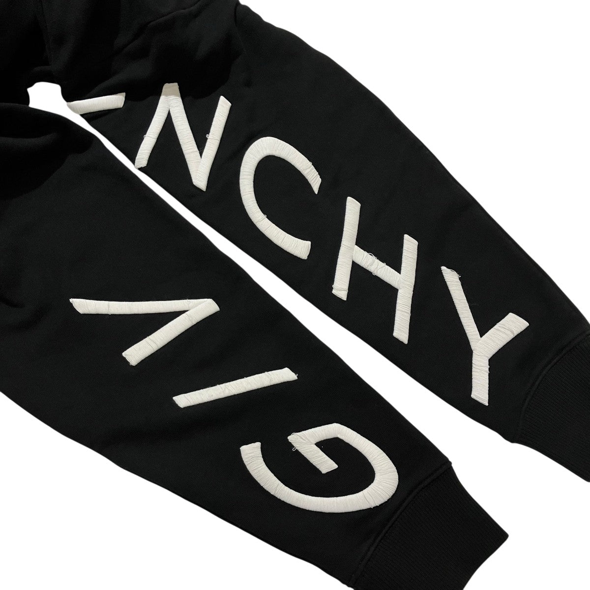 GIVENCHY(ジバンシィ) 21SSロゴ刺繍プルオーバーパーカーBMJ07G30AF
