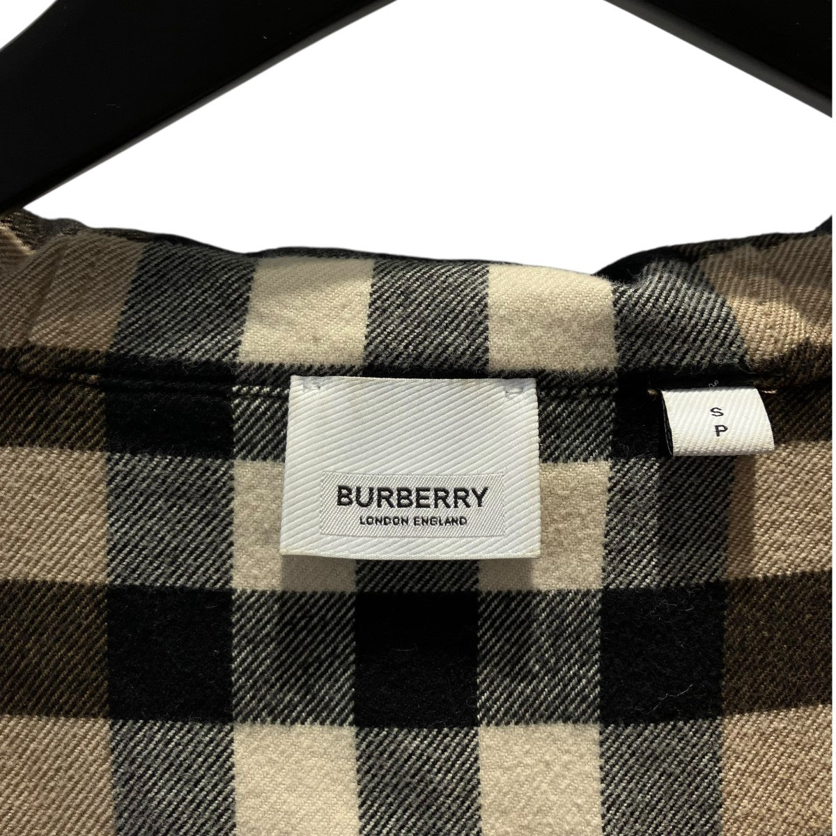 BURBERRY ティッシ期フードチェックジップパーカー8043180 古着・中古-5枚目のアイテム画像