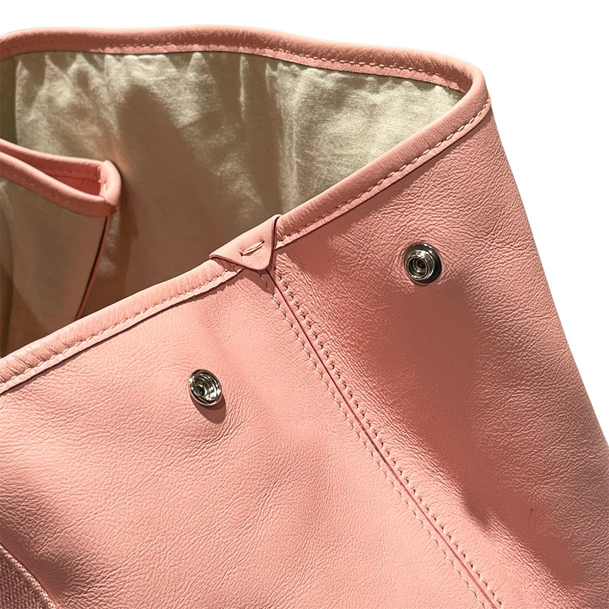 BALENCIAGA ネイビーカバス パンチングロゴ トートバッグ 339933 古着・中古-8枚目のアイテム画像