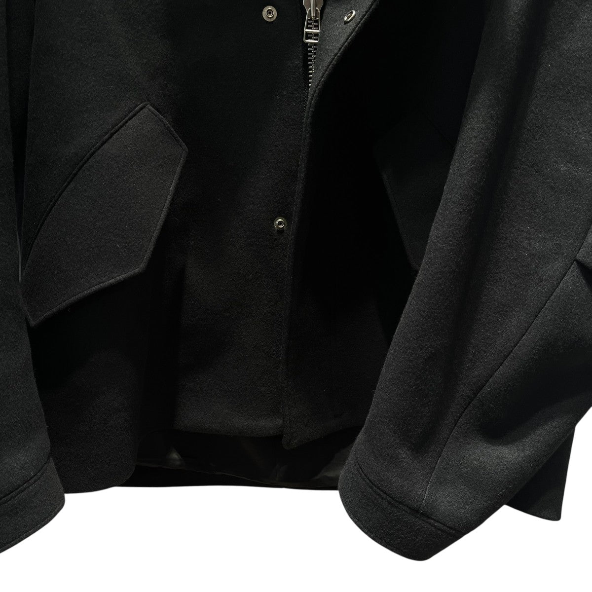 Super140 Wool Melton Short Modsショートモッズ115650013