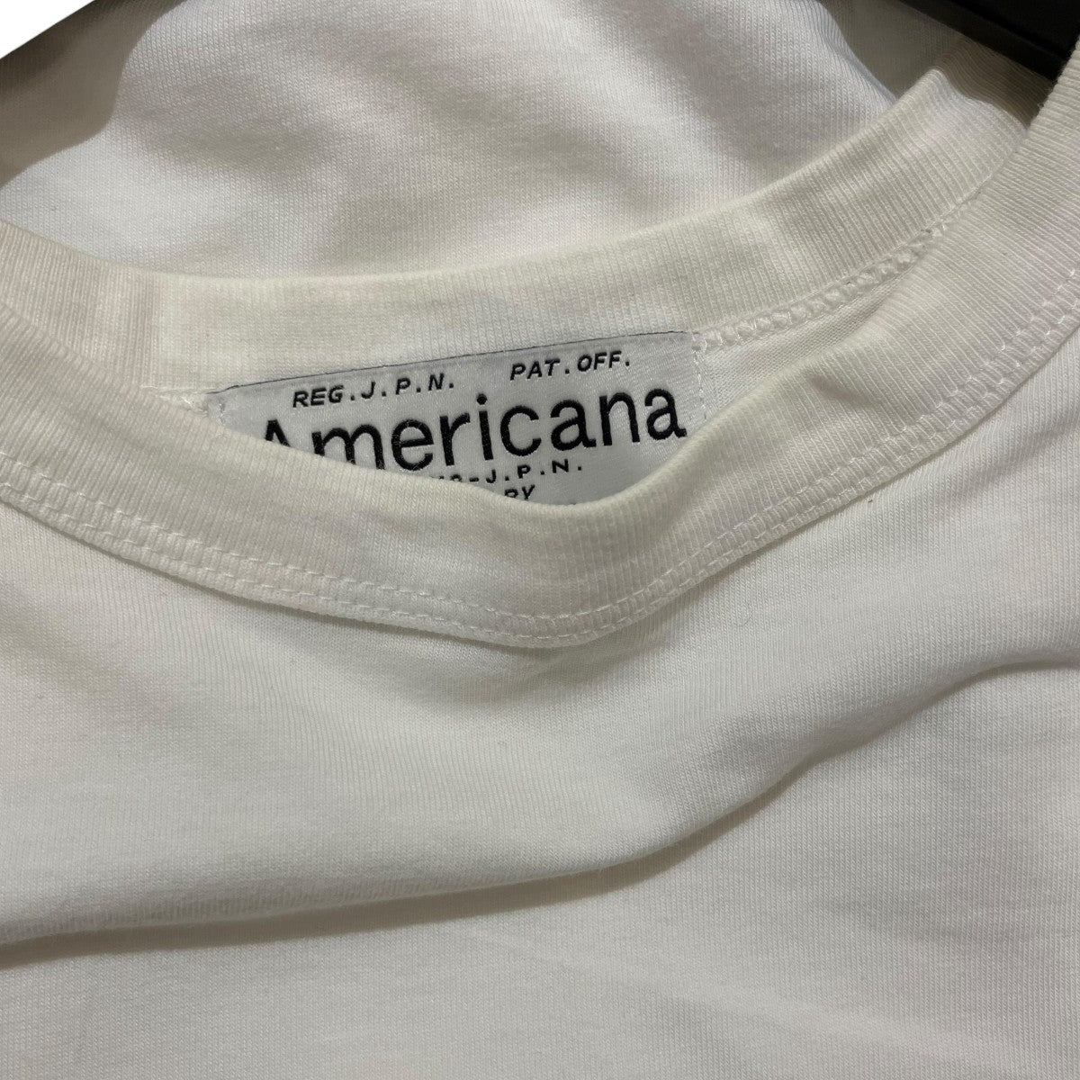 Americana AMRCNロゴTシャツ 古着・中古-3枚目のアイテム画像