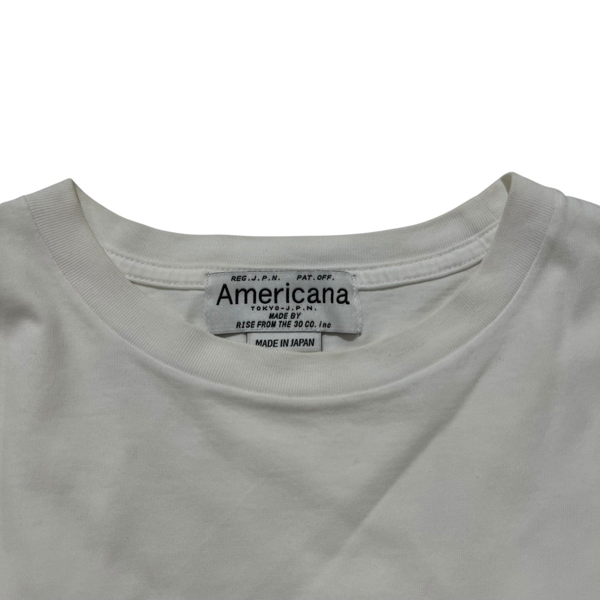 REP YOUR FELLOWプリント柄Tシャツ