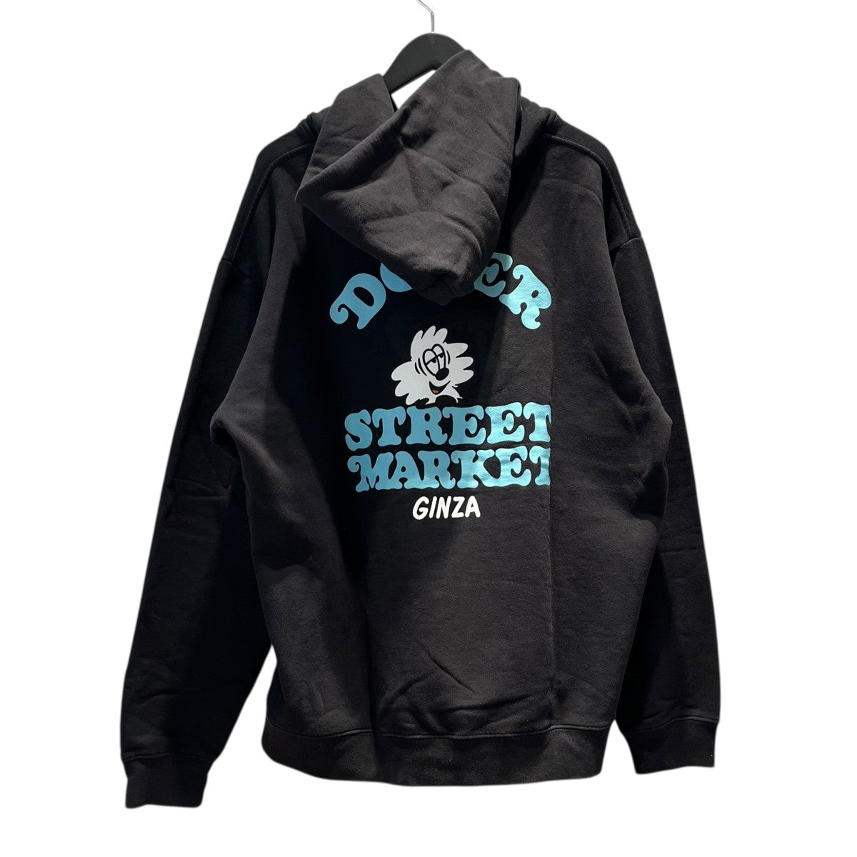 LEONARD ロゴプリント フード付きジャケット DOVER STREET MARKET×VERDY ロゴプリントフード付きパーカー ブラック