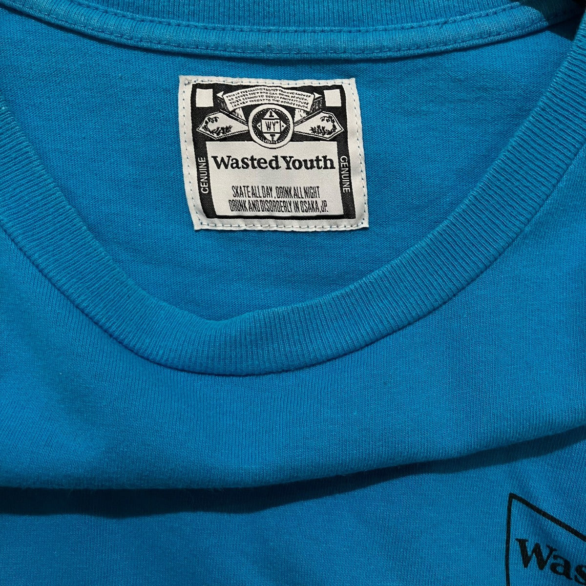 Wasted Youth ロゴバックプリントTシャツ 古着・中古-3枚目のアイテム画像