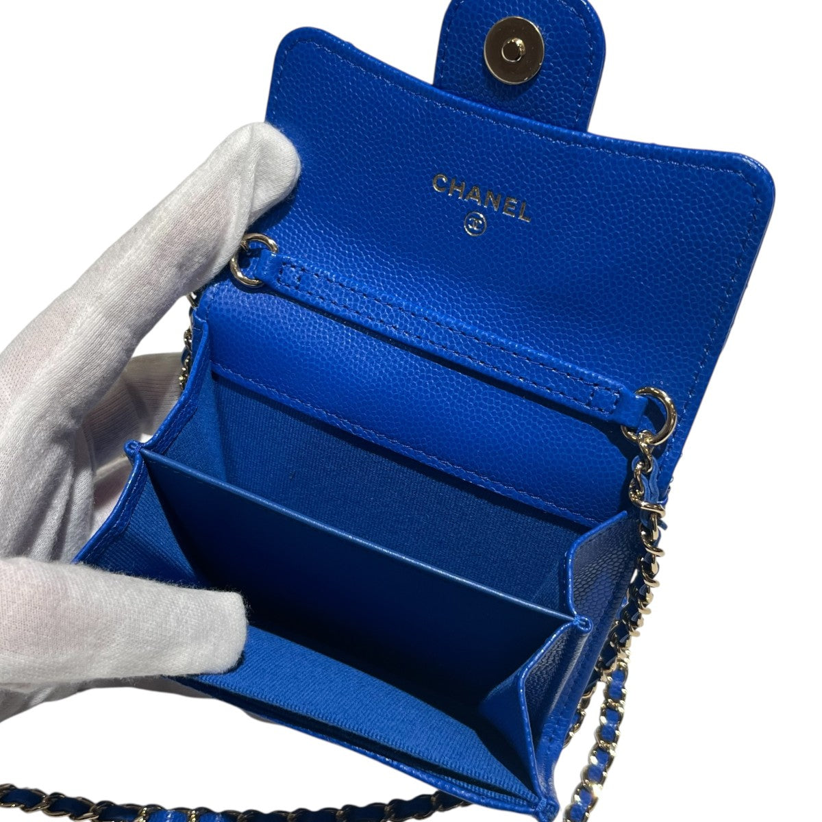 CHANEL チェーンカードケースAP0238 古着・中古-7枚目のアイテム画像
