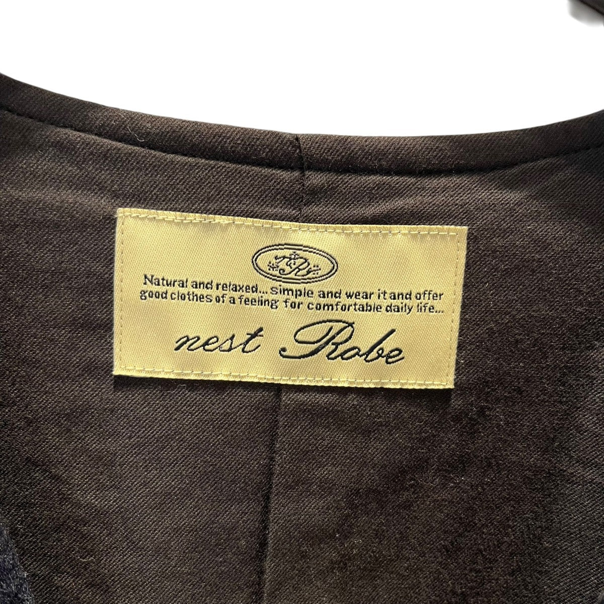 nest Robe ウールロングジレ01174-1151 古着・中古-4枚目のアイテム画像
