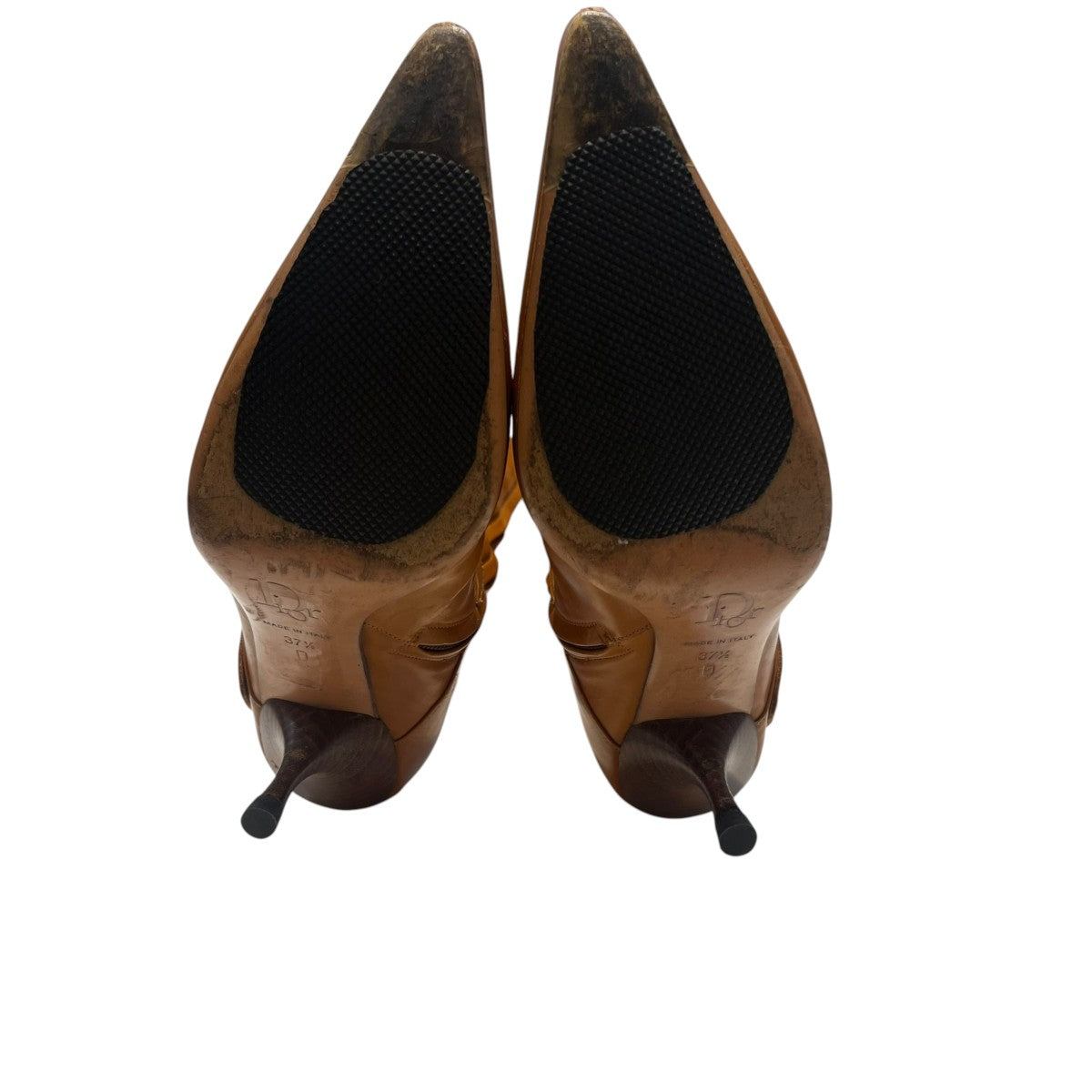 Christian Dior ヴィンテージ・レザーロングブーツ 古着・中古-5枚目のアイテム画像