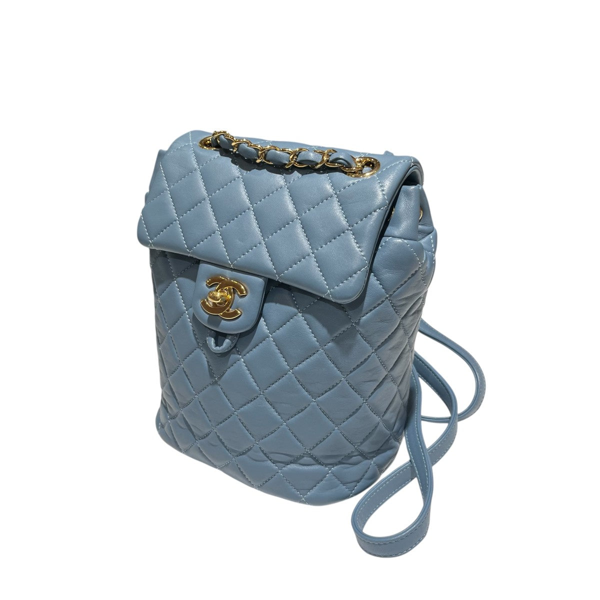 CHANEL マットラッセレザーリュックA91121 古着・中古-1枚目のアイテム画像