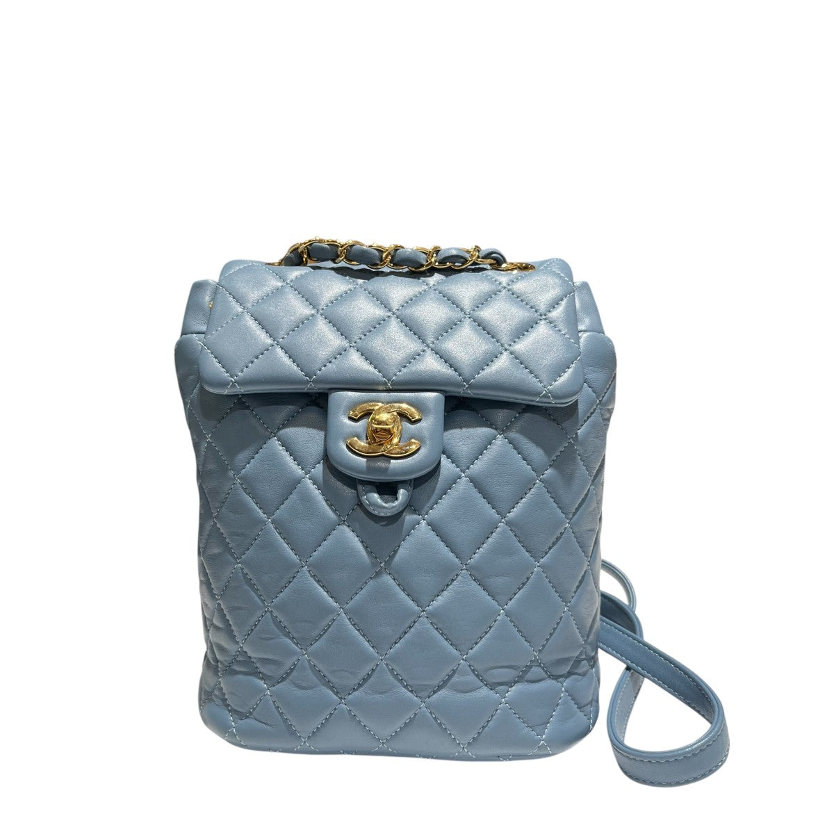 CHANEL マットラッセレザーリュックA91121 古着・中古-2枚目のアイテム画像