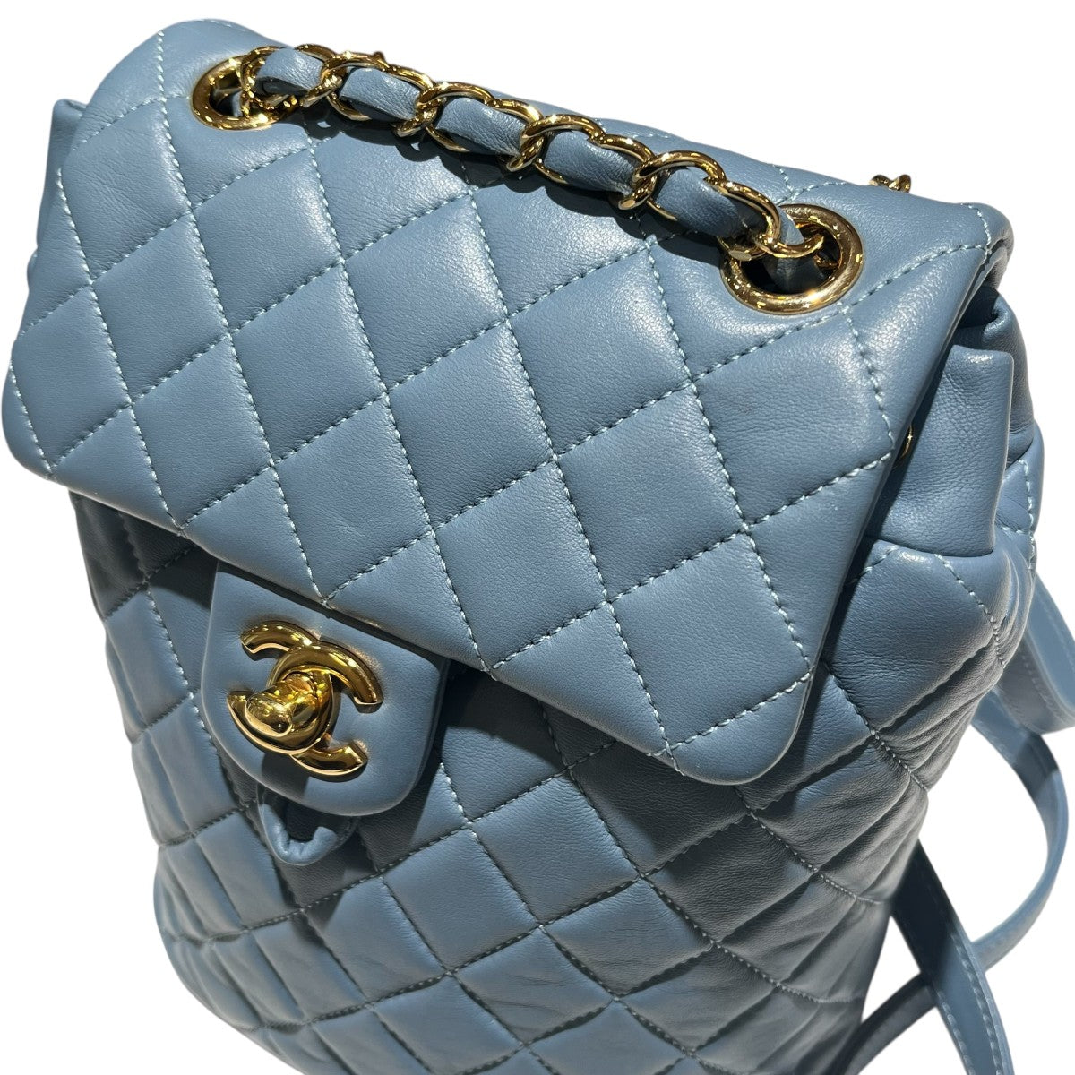 CHANEL マットラッセレザーリュックA91121 古着・中古-6枚目のアイテム画像