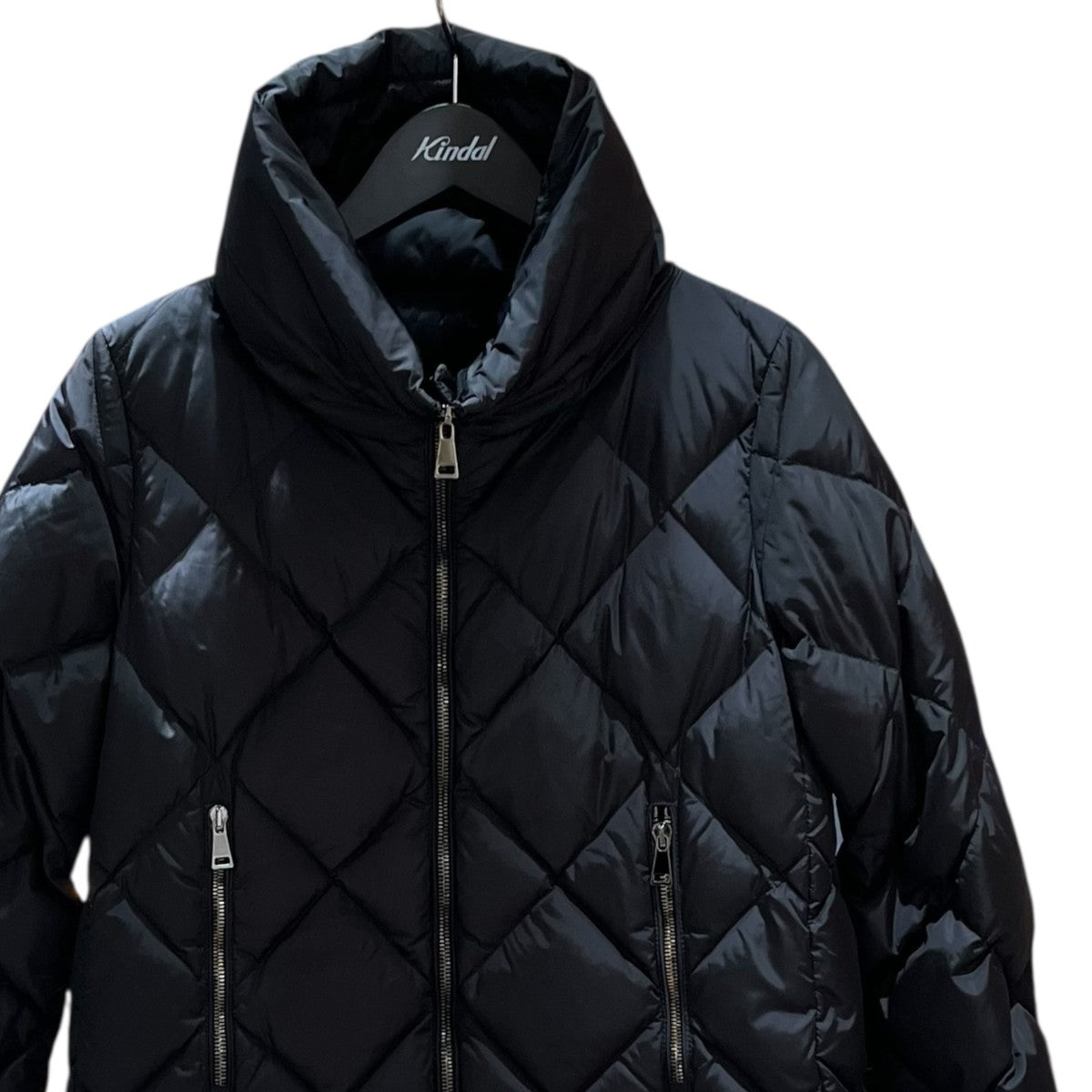 MONCLER VOUGLANS裾フリルダウンジャケット 古着・中古-3枚目のアイテム画像