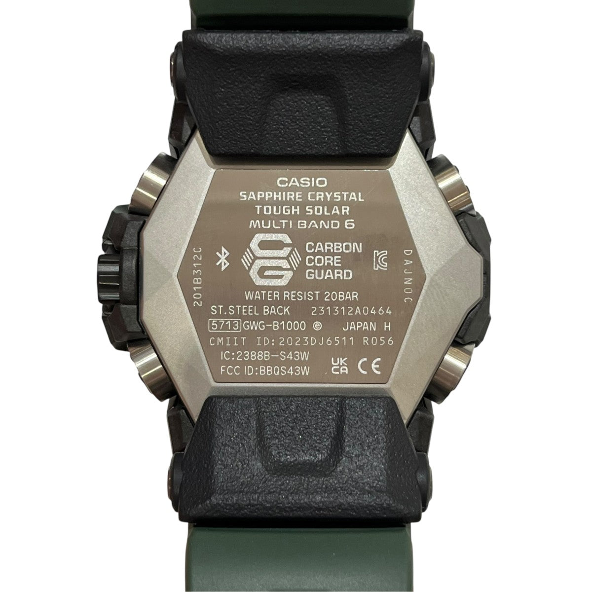 CASIO MUDMASTER GWG-B1000-3AJF マスター オブ G マッドマスター 古着・中古-4枚目のアイテム画像