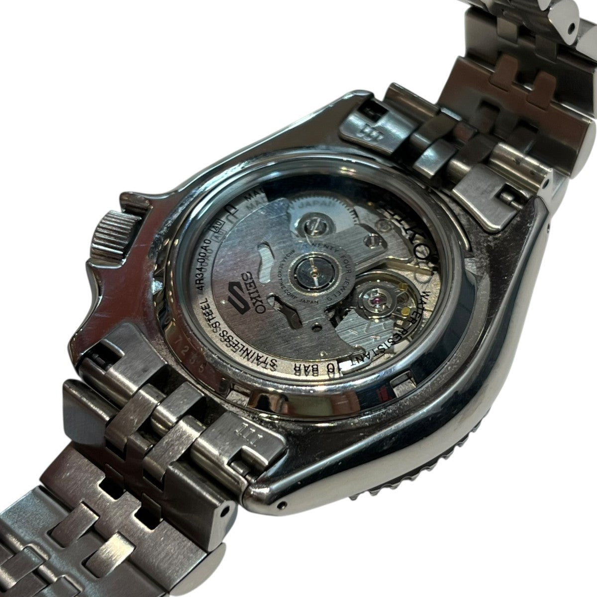 SEIKO 5スポーツGMT 日本限定モデル 4R34-00A0 古着・中古-4枚目のアイテム画像