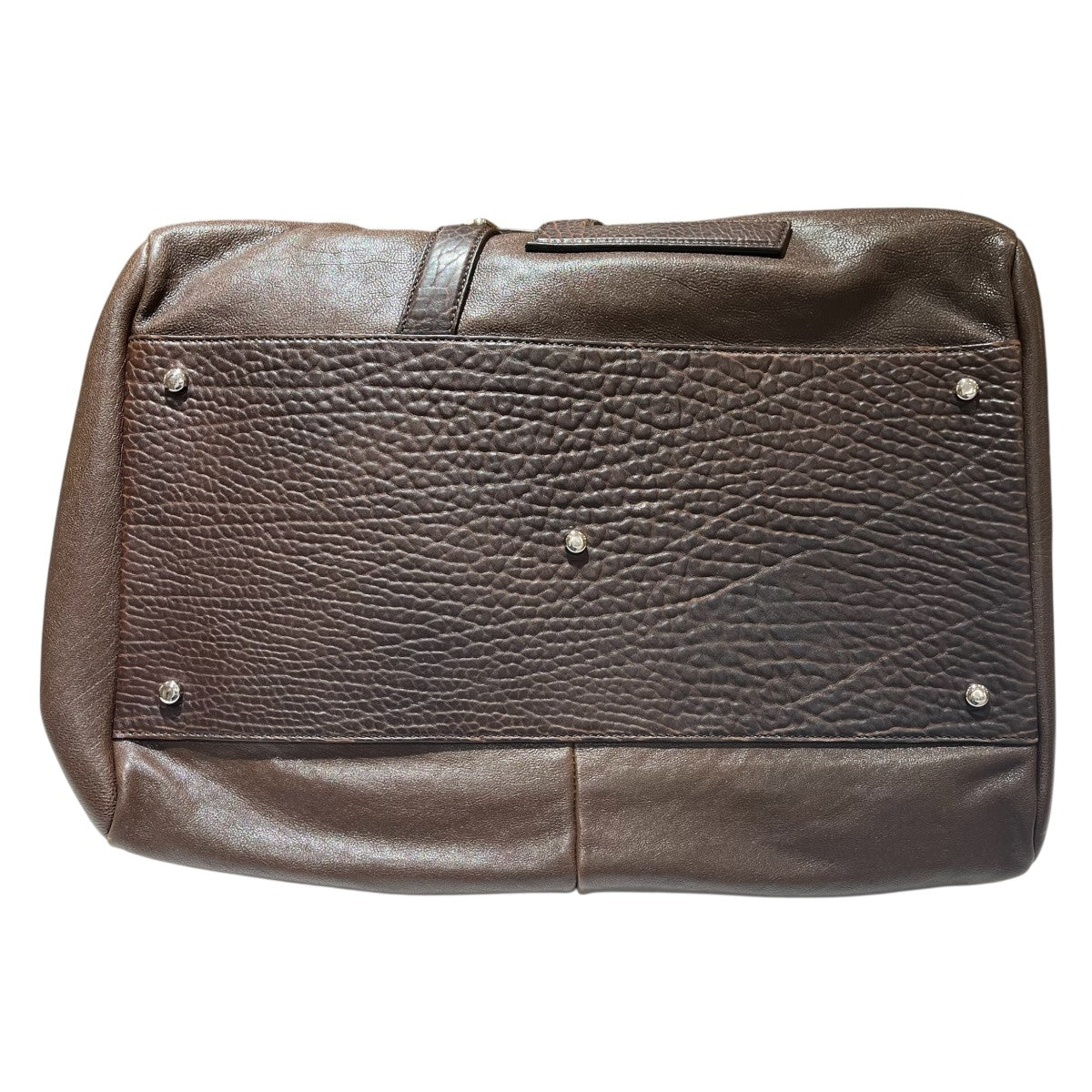 Yves Saint Laurent カサンドラ 2WAY レザー ダッフル ボストンバッグ 古着・中古-4枚目のアイテム画像