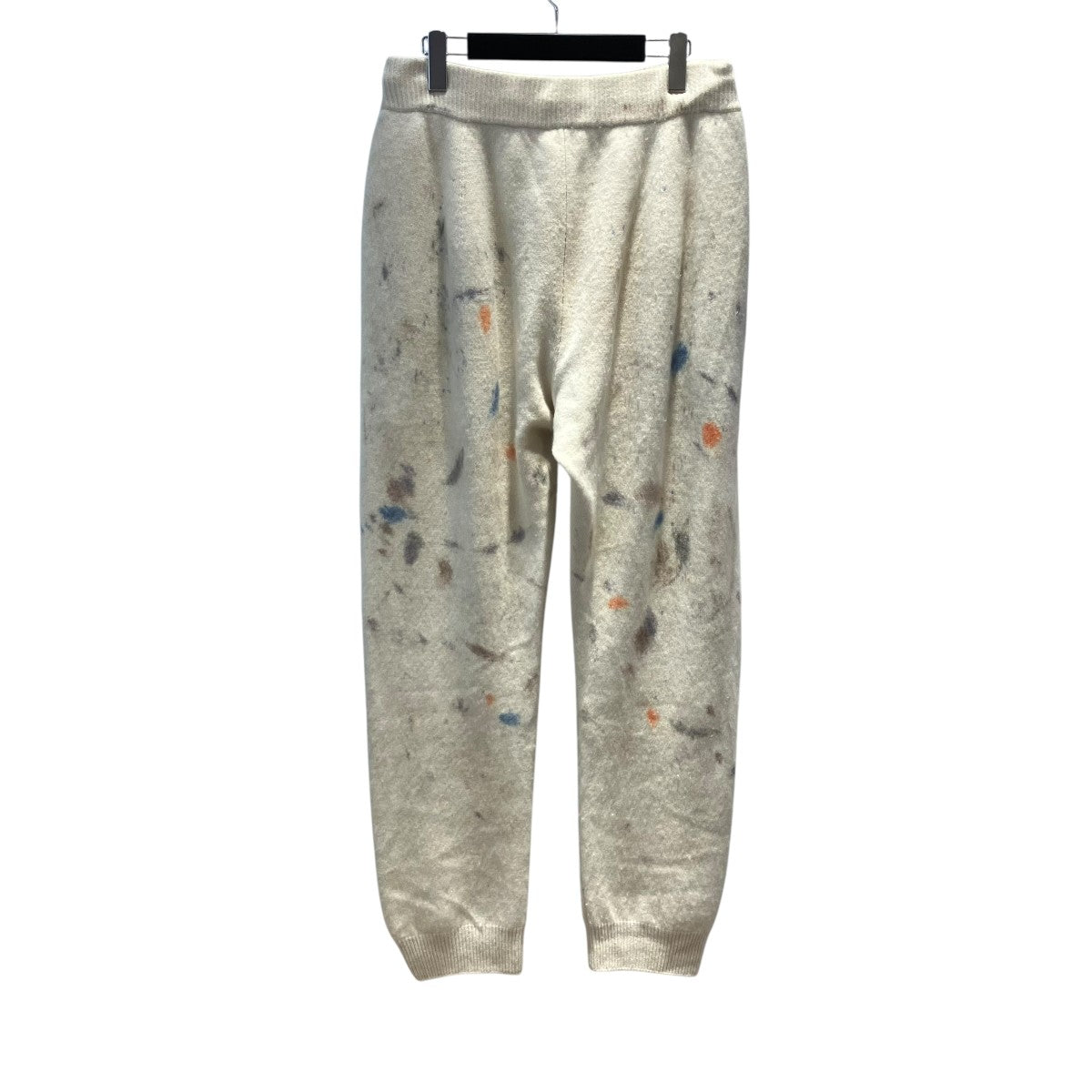 AURALEE CASHMERE HAND PAINTED KNIT PANTSカシミアニットパンツA20AP02BP 古着・中古-2枚目のアイテム画像
