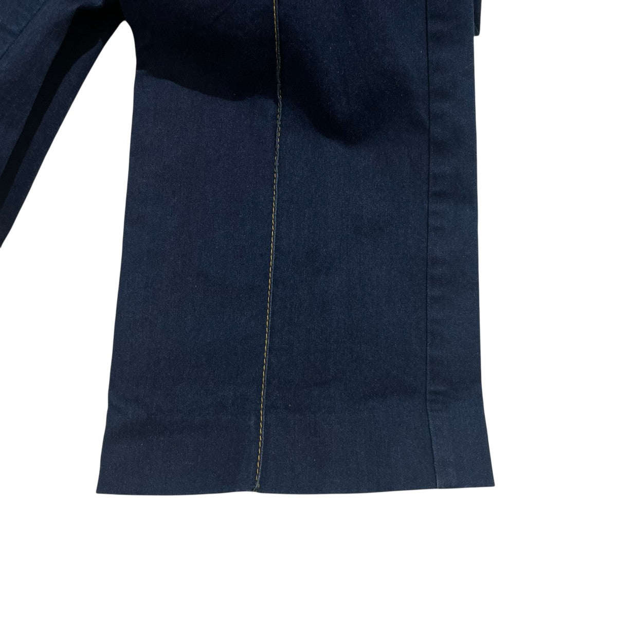 JIL SANDER NAVY フレアスリムデニムパンツ 古着・中古-4枚目のアイテム画像