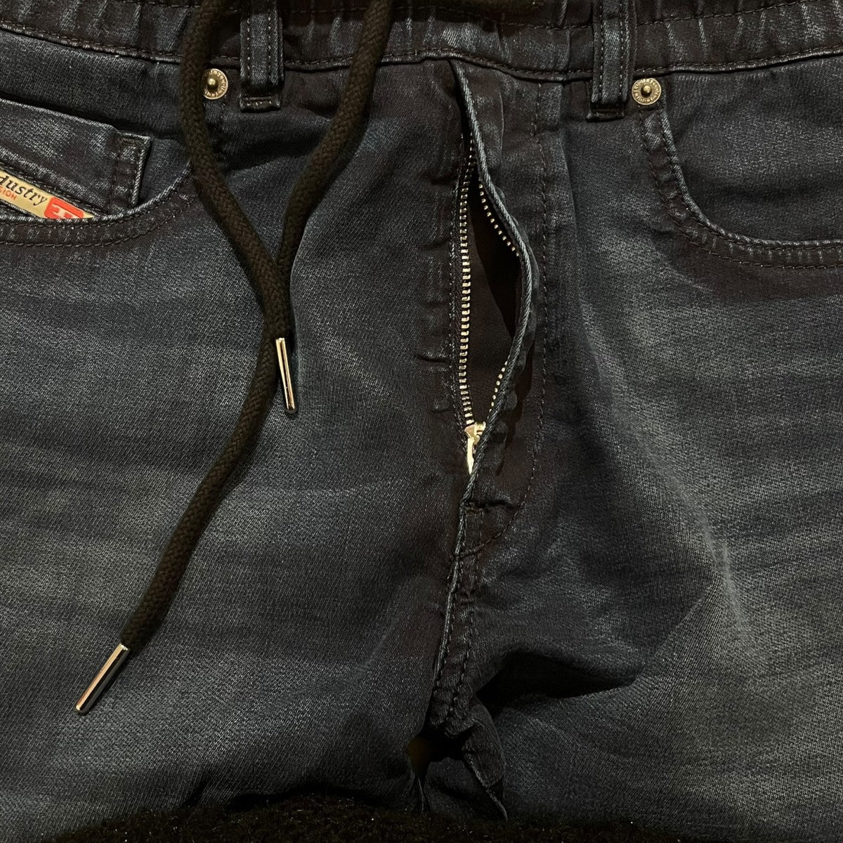 DIESEL スウェットデニムパンツA09732 D-STRUKT JOGG 古着・中古-3枚目のアイテム画像
