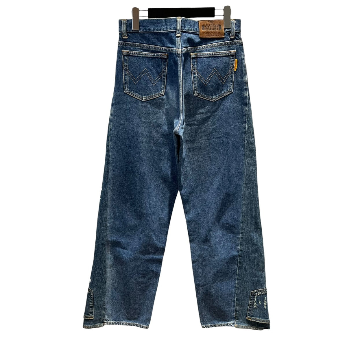 EDWIN リメイクデザインデニムパンツ 古着・中古-2枚目のアイテム画像
