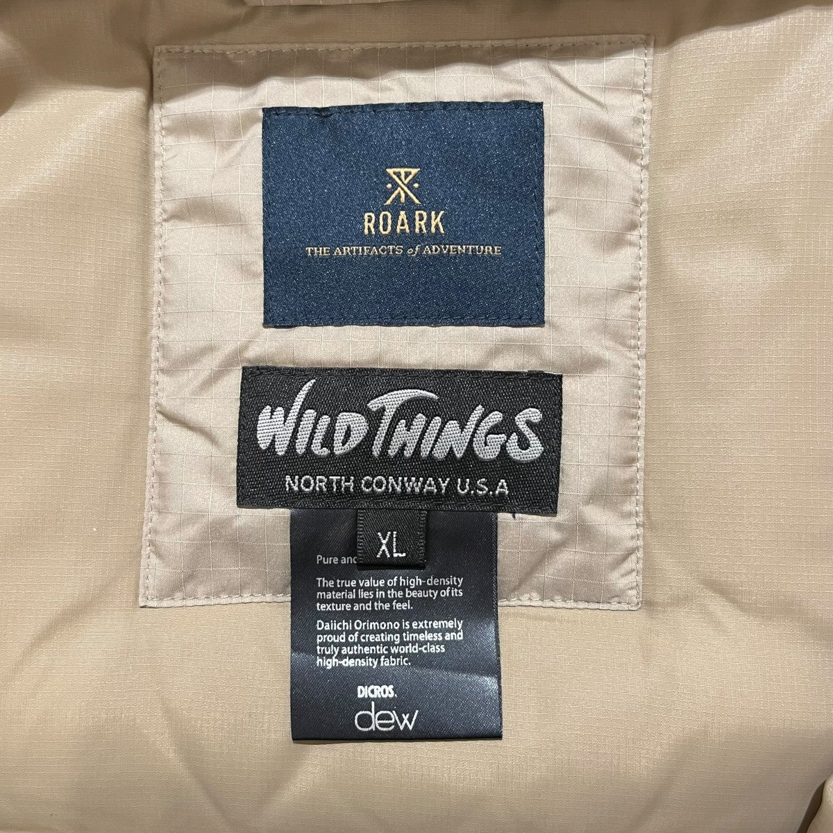 ダウンジャケットRJJ750 HAPPY JACKET