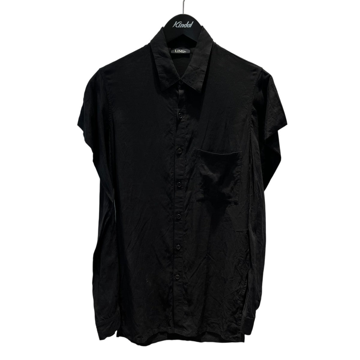 LIMI feu 25AW LL-B10-210-2 SOFT LAWN SHOULDER PUFF SHIRT 古着・中古-1枚目のアイテム画像