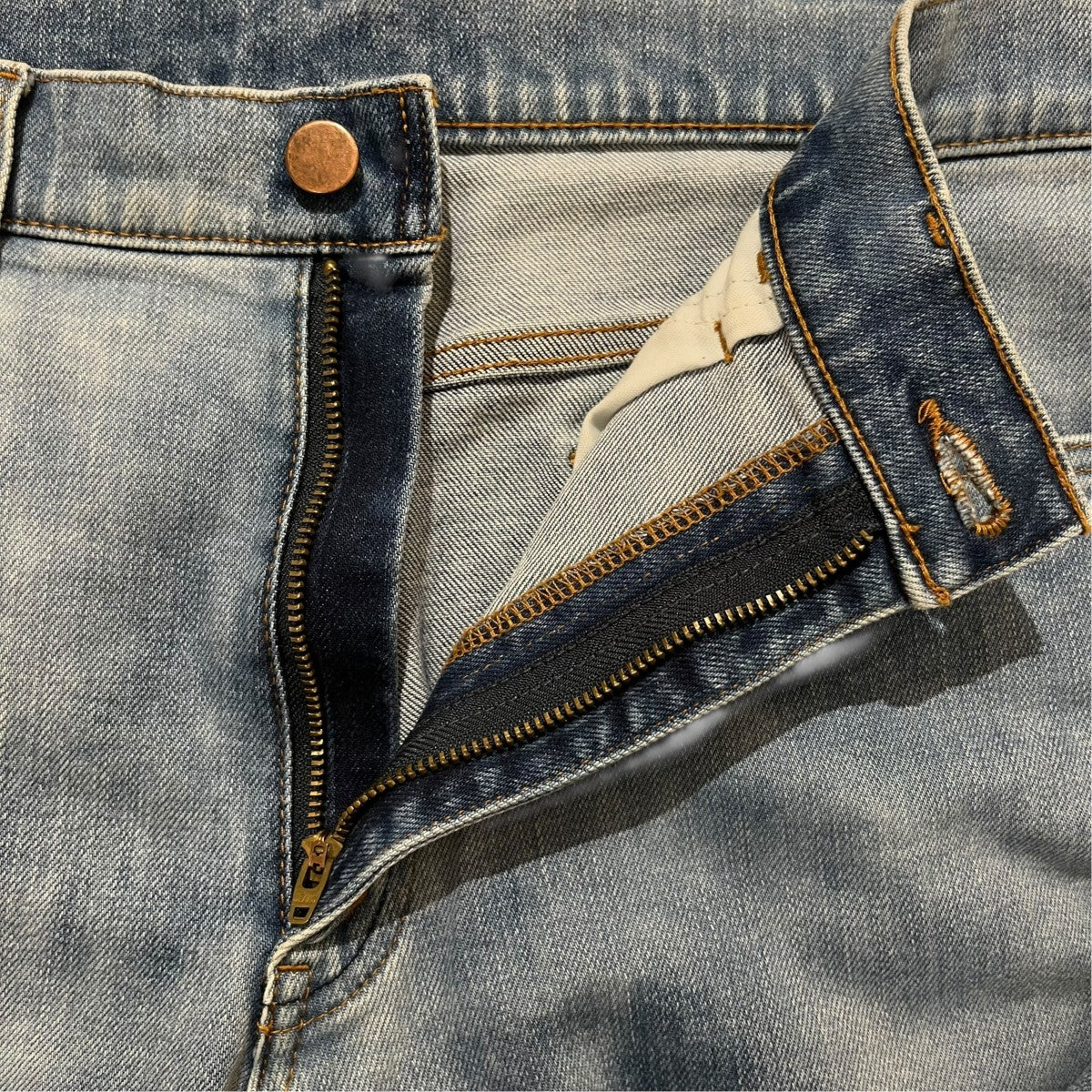 N．HOOLYWOOD(エヌハリウッド) 裾カットオフ加工デニムパンツ1226-CP02