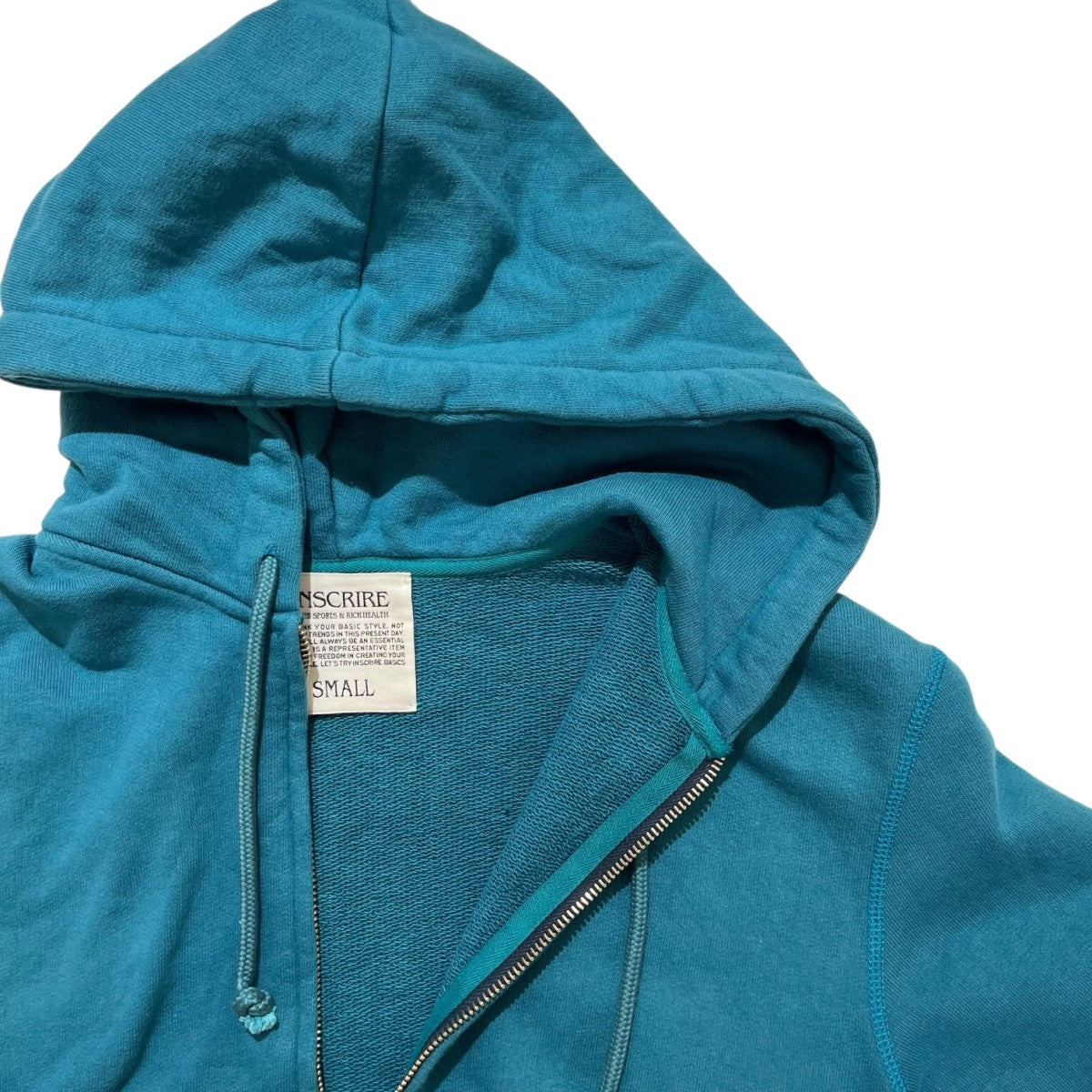 INSCRIRE ジップパーカーI24AW-BC86 古着・中古-3枚目のアイテム画像