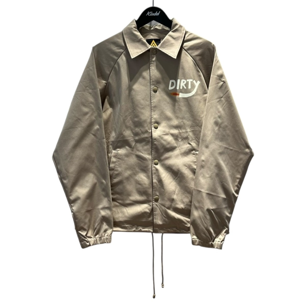 AT-DIRTY ロゴプリントコーチジャケット 古着・中古-1枚目のアイテム画像