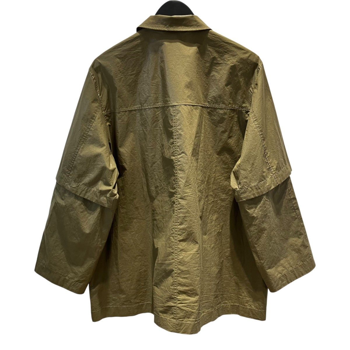 Adam et Rope コーティング2WAYシャツジャケットGAL-25020 古着・中古-2枚目のアイテム画像