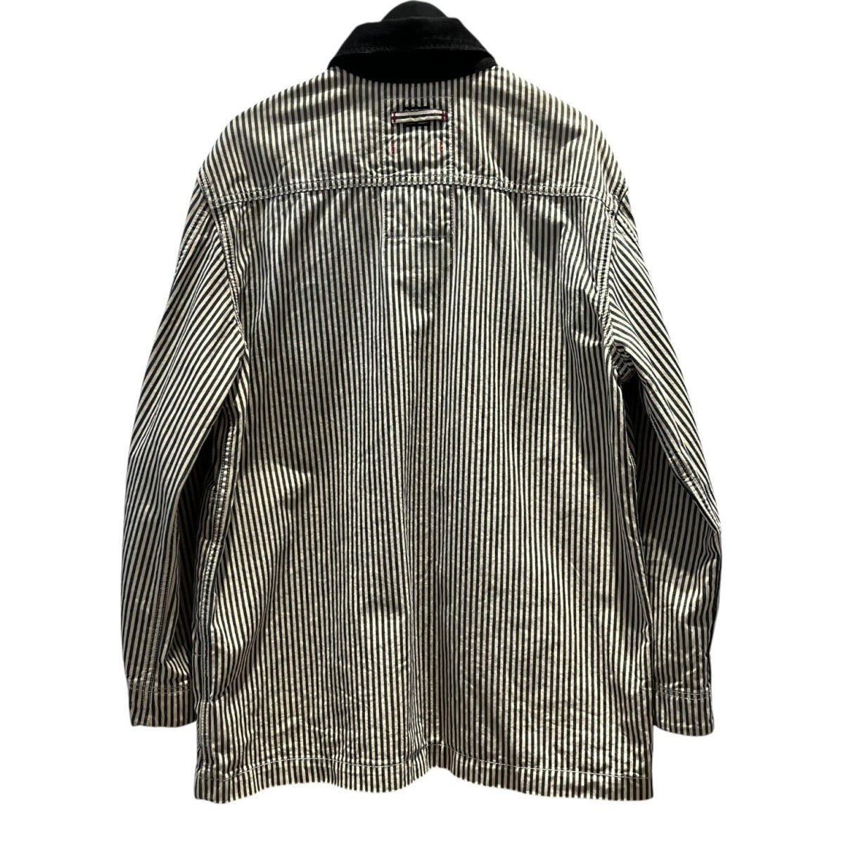 G-STAR RAW Exclusivesダメージコレクション加工ストライプカバーオールE Core Jacket カバーオール 古着・中古-2枚目のアイテム画像