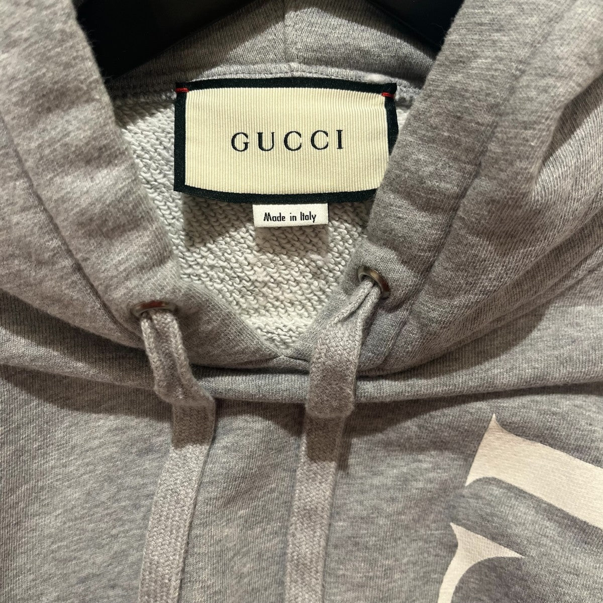 GUCCI ロゴプリントパーカー604974 古着・中古-3枚目のアイテム画像