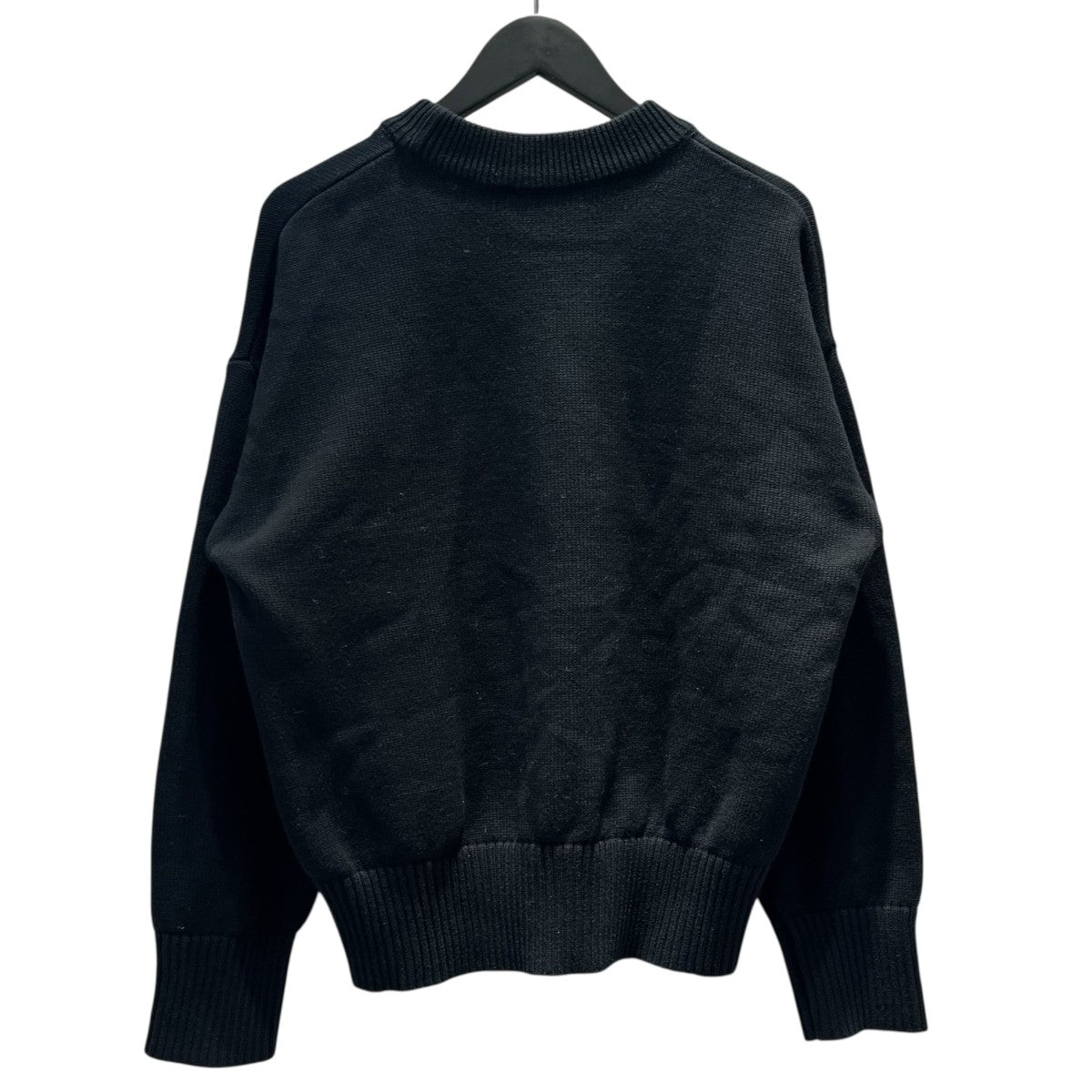 AMI PARIS(アミパリス) ロゴデザインクルーネックニットE22UKS003.016