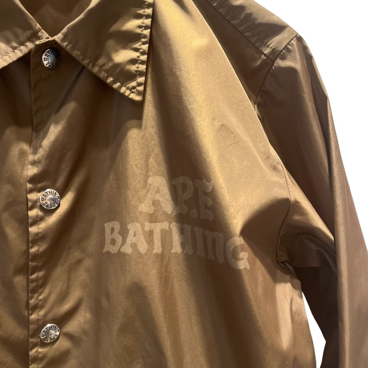 A BATHING APE コーチジャケット 古着・中古-3枚目のアイテム画像