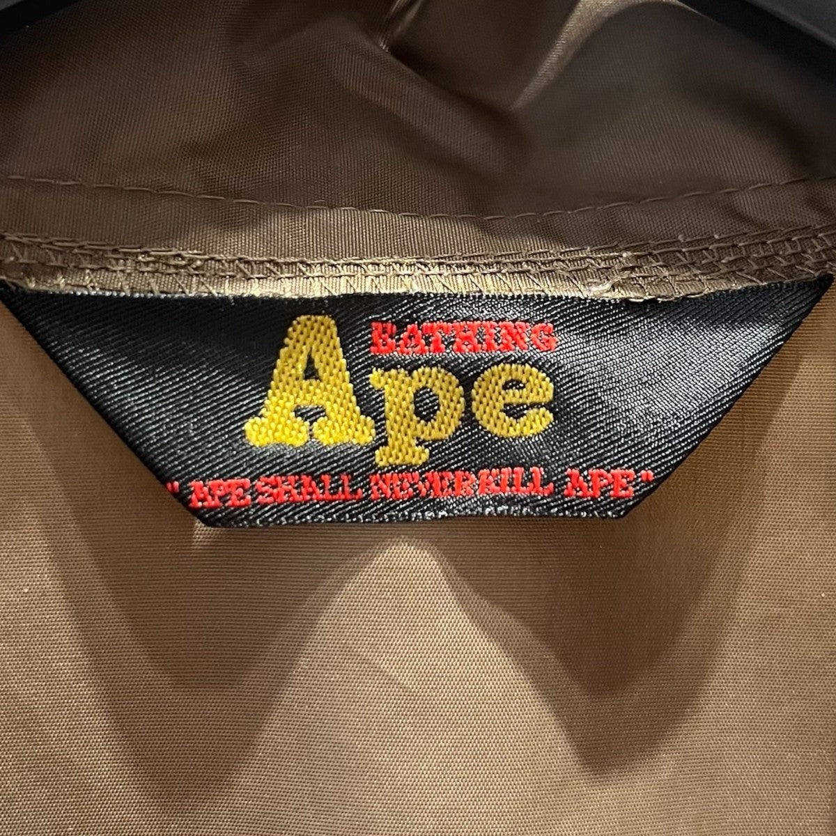 A BATHING APE コーチジャケット 古着・中古-4枚目のアイテム画像