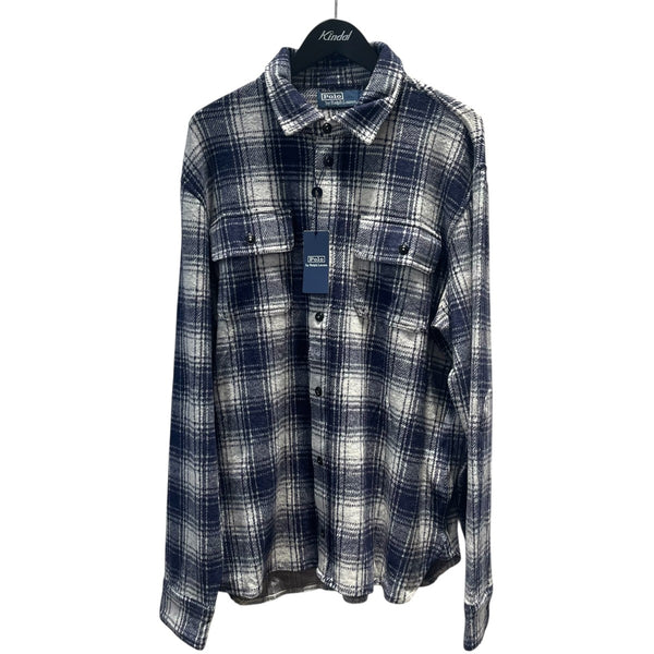 Polo Ralph Lauren ネイビー チェック ポロシャツ POLO RALPH LAUREN(ポロラルフローレン) チェックシャツ ネイビー