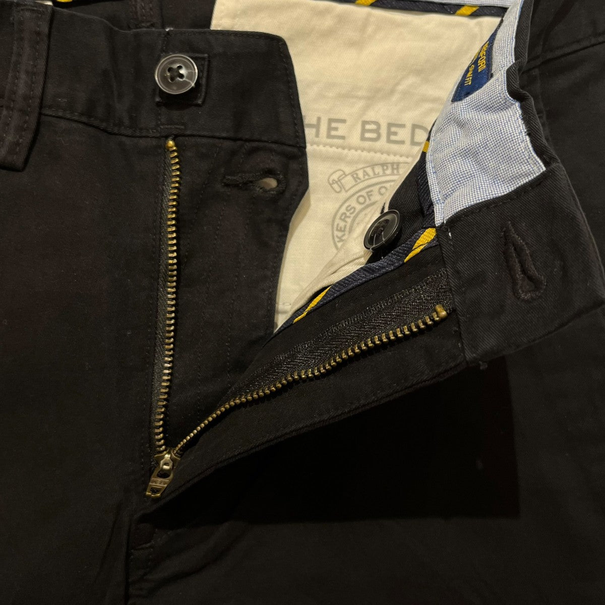 POLO RALPH LAUREN BEDFORD SLIM FIT ストレッチパンツ 古着・中古-3枚目のアイテム画像