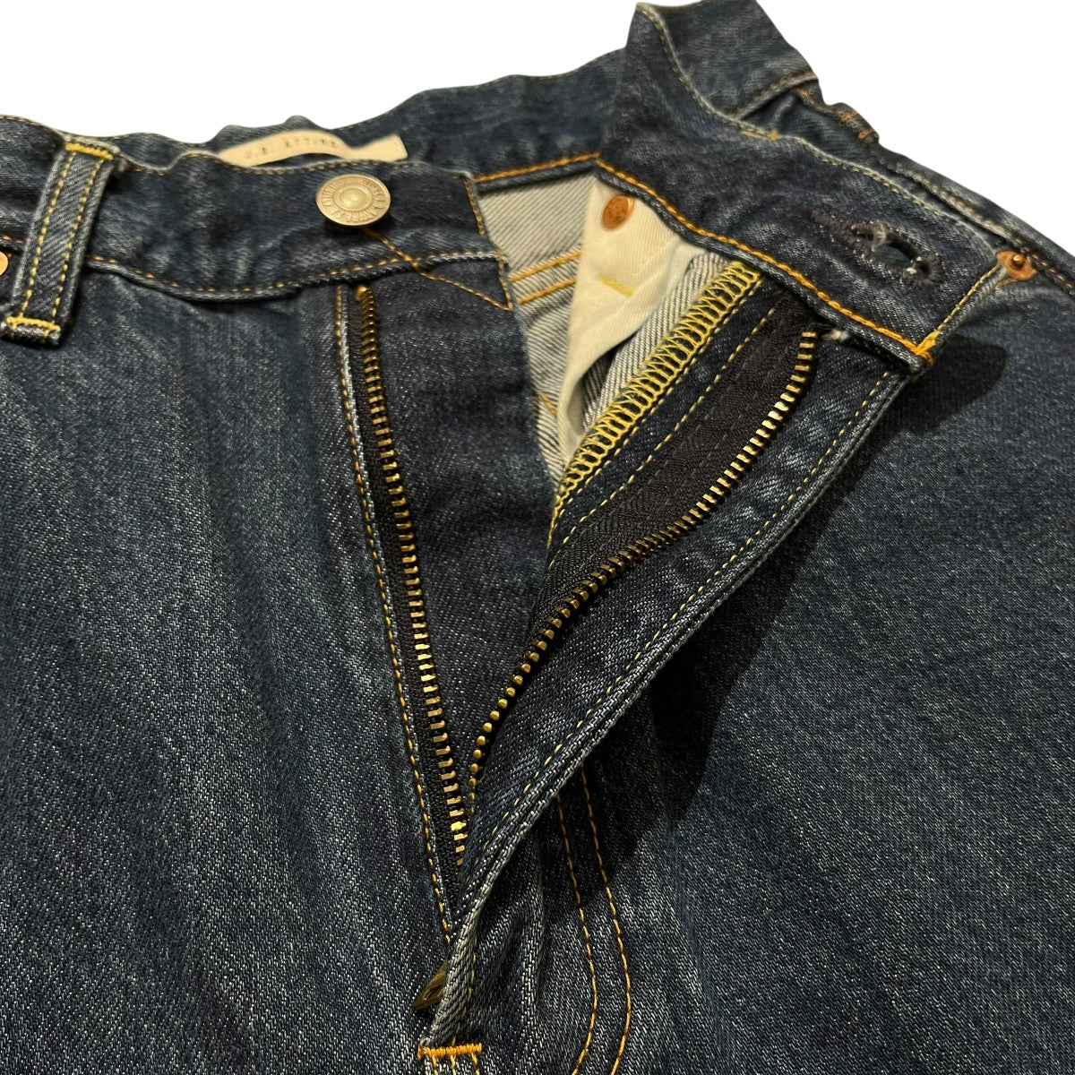 J．B．ATTIRE SANTA MONICA DENIM FADEDハイウエストデニムパンツJBS-2501 古着・中古-3枚目のアイテム画像