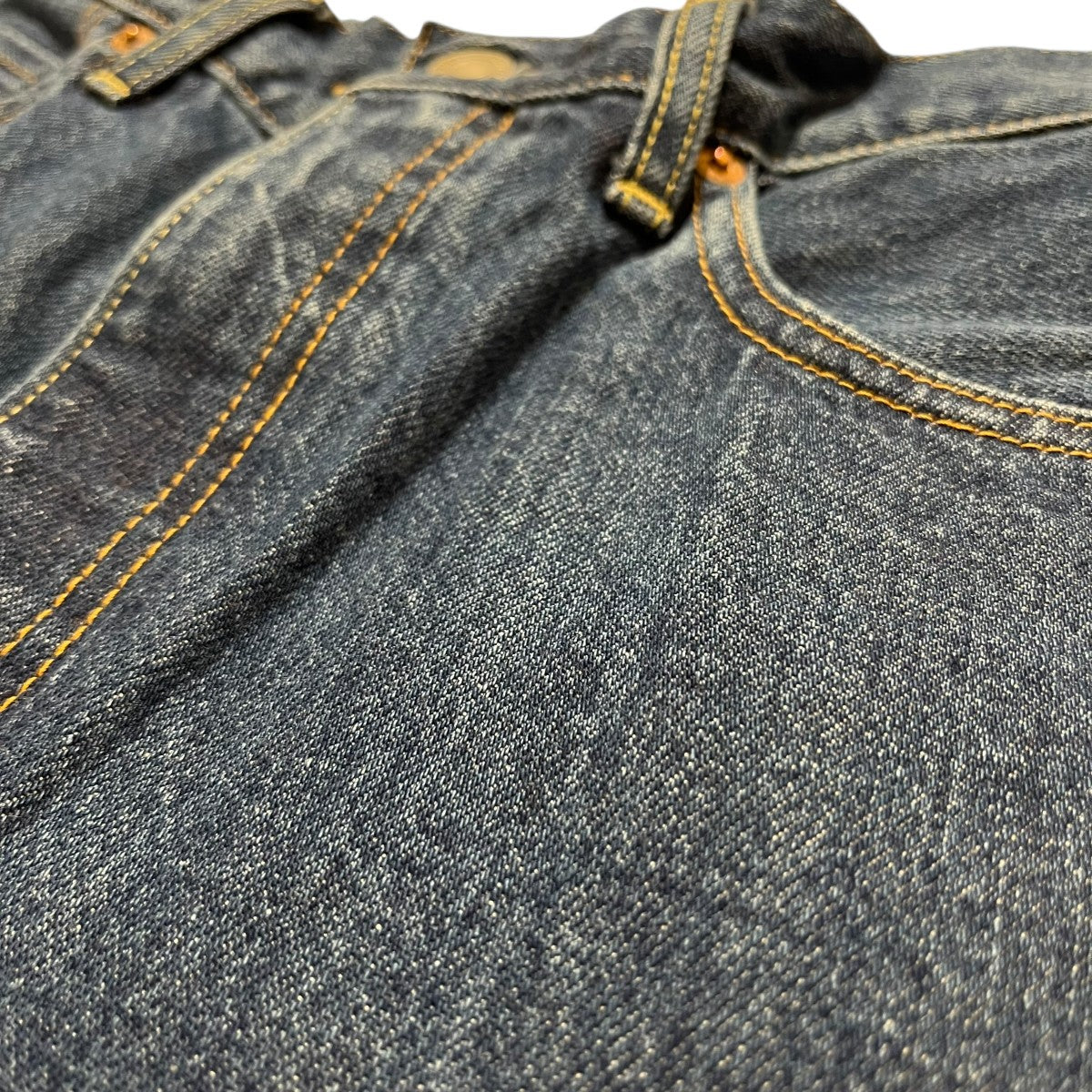 J．B．ATTIRE SANTA MONICA DENIM FADEDハイウエストデニムパンツJBS-2501 古着・中古-4枚目のアイテム画像