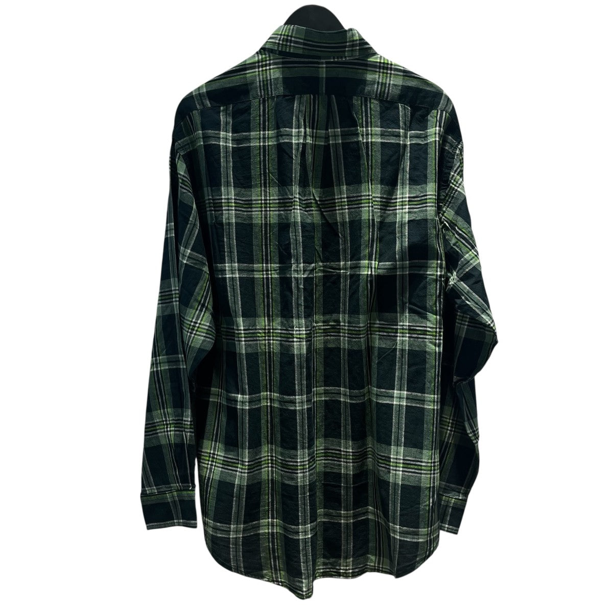 NAUTICA ビッグシルエットチェックBDシャツ261-1066 古着・中古-2枚目のアイテム画像