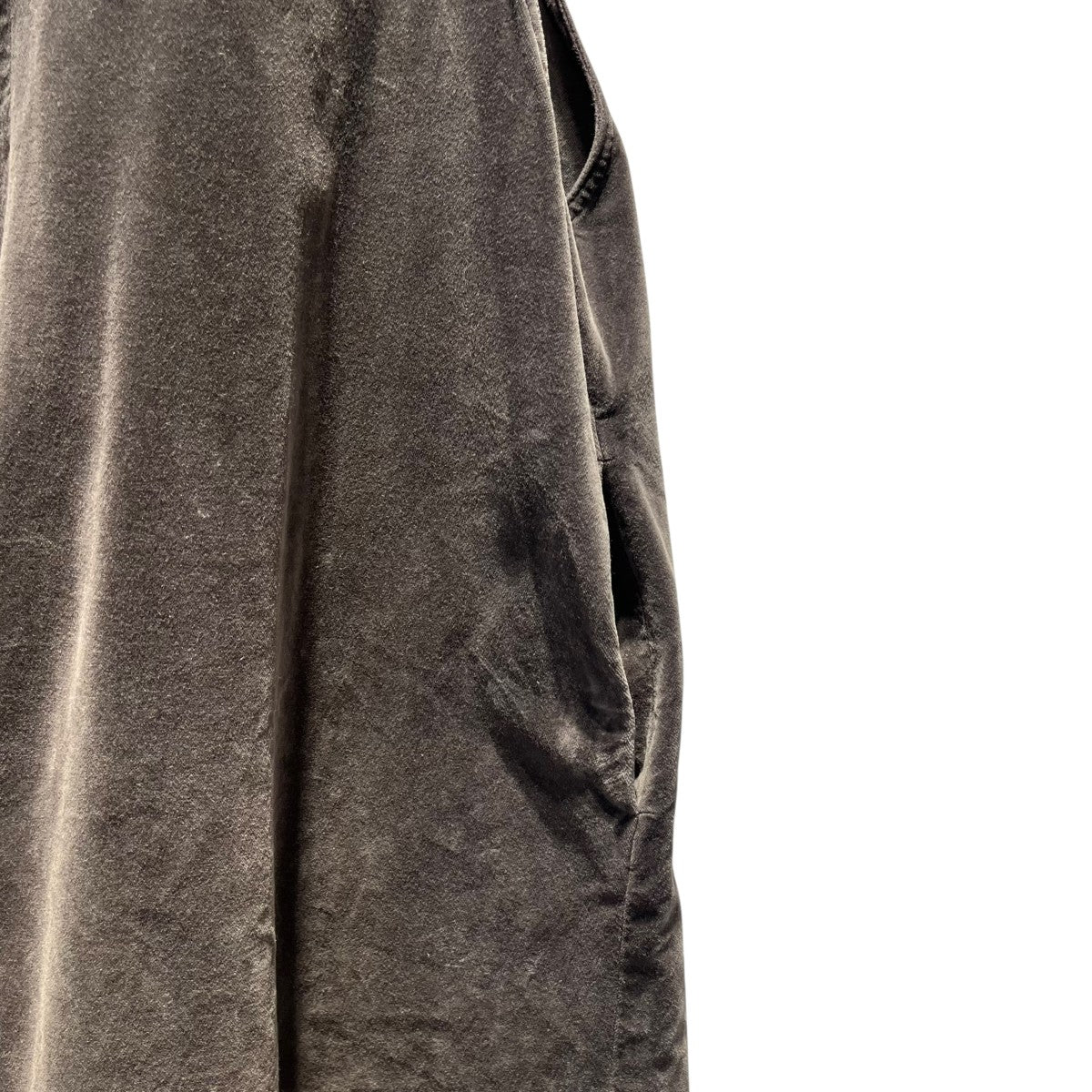 nest Robe コットンベルベット2wayVネックドレス無地ノースリーブワンピース01254-1108 古着・中古-3枚目のアイテム画像