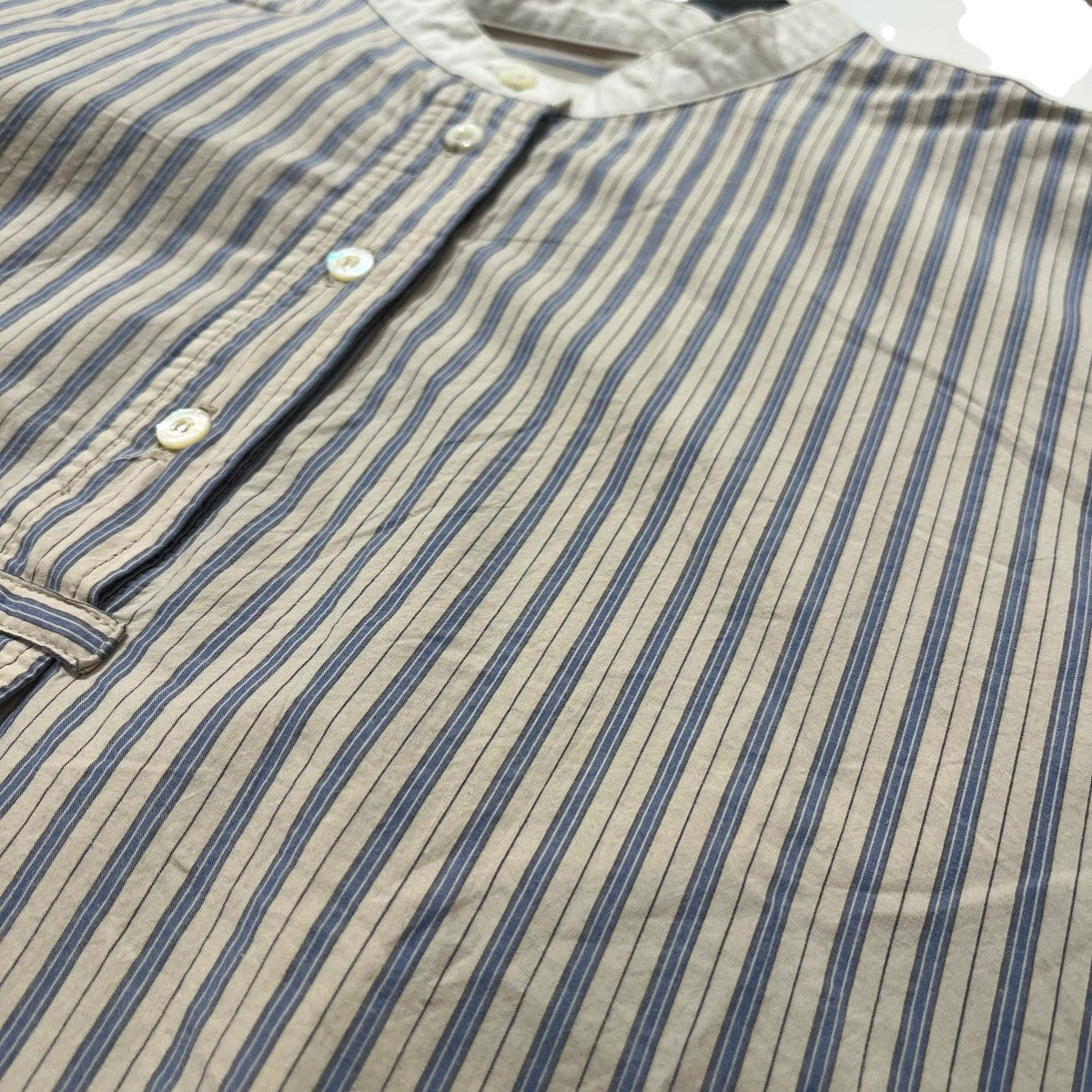 nest Robe コットンストライププルオンシャツストライプ01253-1096 古着・中古-3枚目のアイテム画像