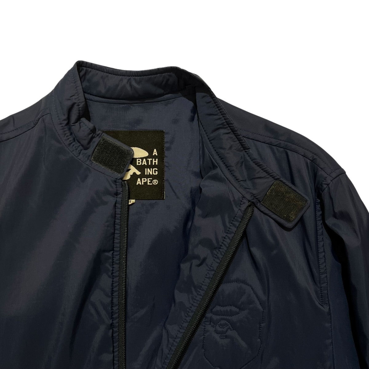 A BATHING APE 90s猿顔ステッチ中綿ジャケット 古着・中古-3枚目のアイテム画像