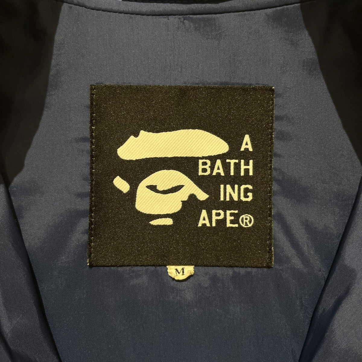 A BATHING APE 90s猿顔ステッチ中綿ジャケット 古着・中古-5枚目のアイテム画像