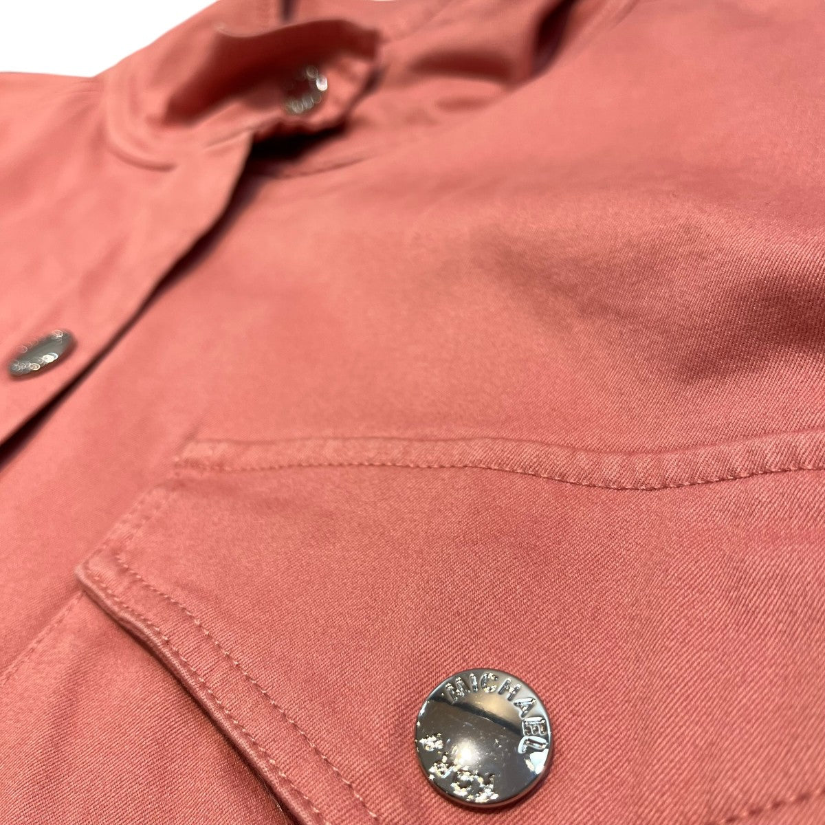 MICHAEL KORS Organic Stretch Cotton AnorakブルゾンMS2204B3X6 古着・中古-4枚目のアイテム画像