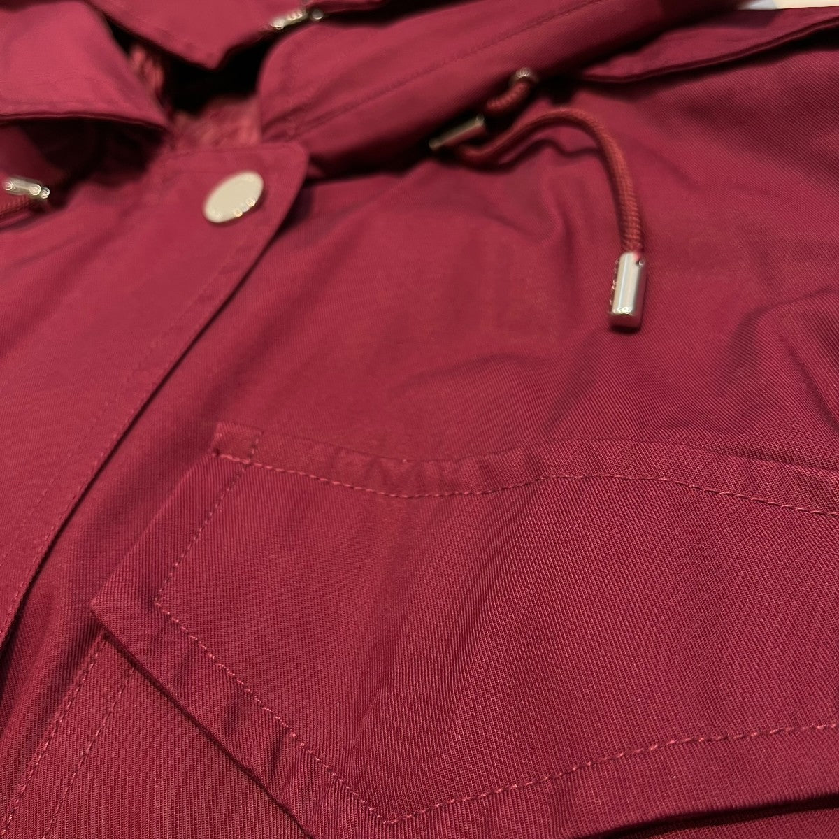 MICHAEL KORS Water-Resistant Cotton Twill Parka中綿コートMF1202IDTY 古着・中古-4枚目のアイテム画像