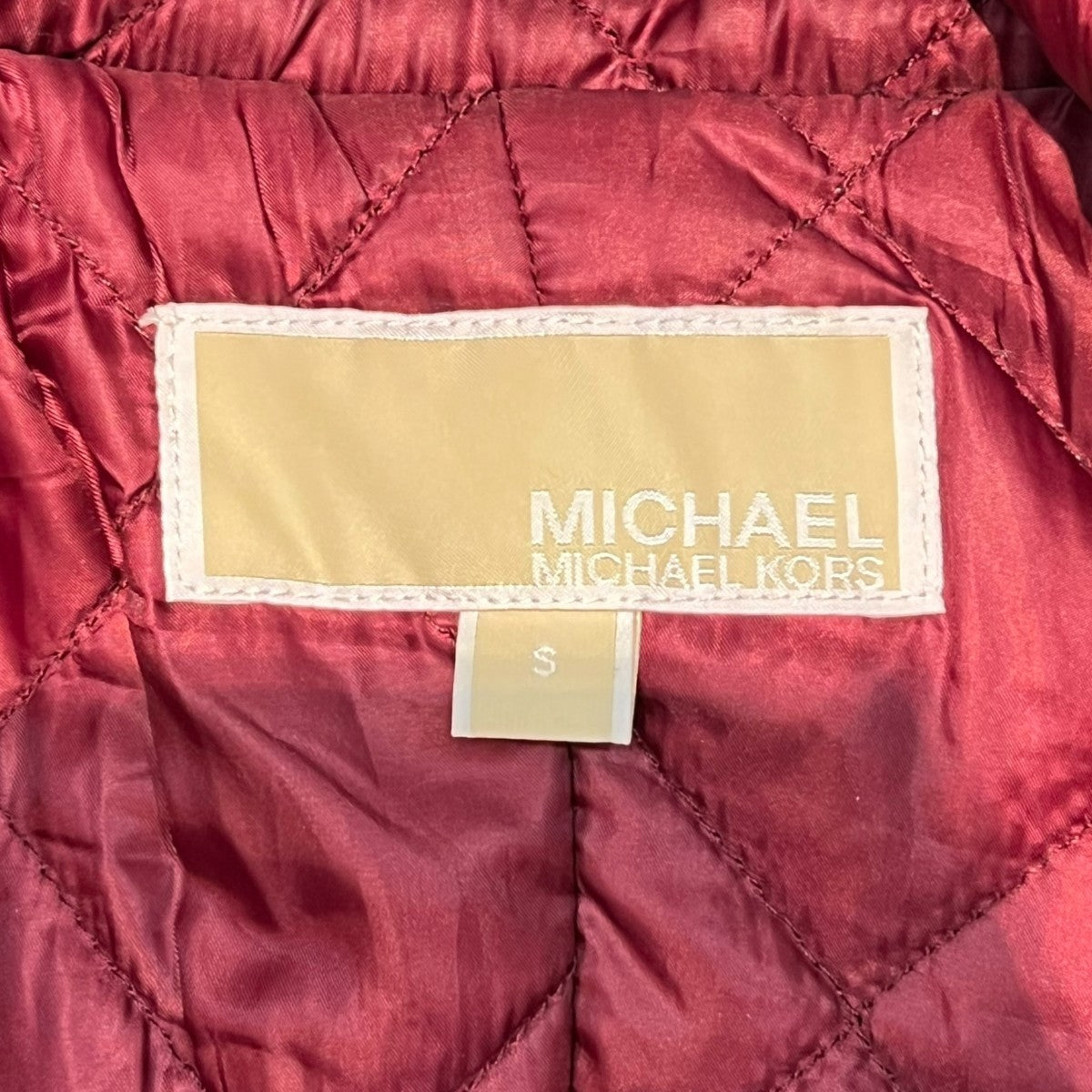 MICHAEL KORS Water-Resistant Cotton Twill Parka中綿コートMF1202IDTY 古着・中古-5枚目のアイテム画像