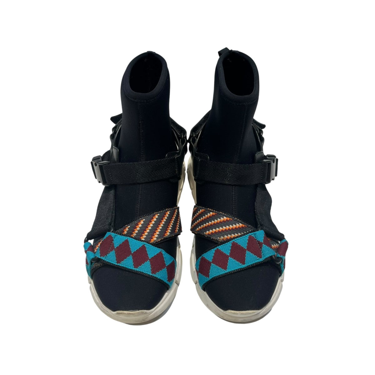 PRADA Neoprene Strap Sneakersハイカットスニーカー 古着・中古-2枚目のアイテム画像
