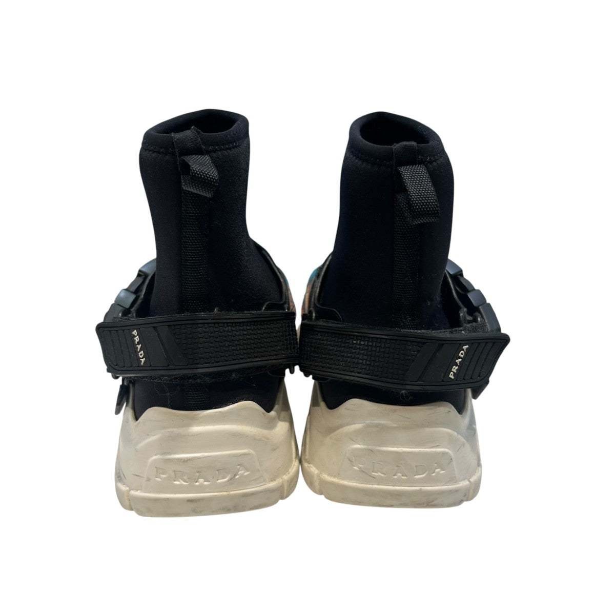 PRADA Neoprene Strap Sneakersハイカットスニーカー 古着・中古-4枚目のアイテム画像